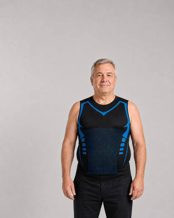 La compression ciblée, de face