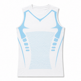 Débardeur gainant homme coloris blanc