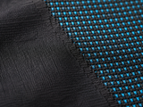 Maille de compression du débardeur gainant, vue macro
